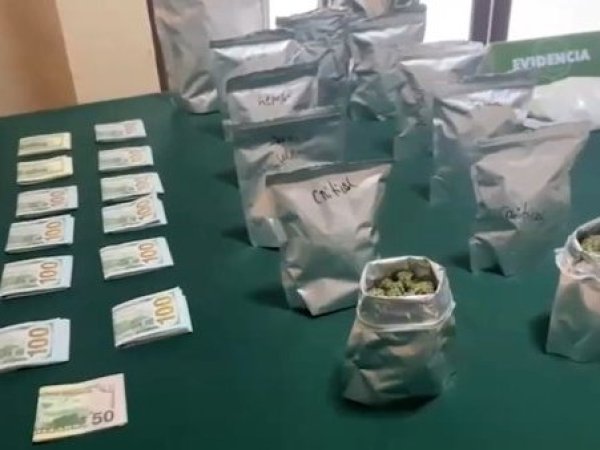 Incautan cristales de metanfetamina en la Araucanía