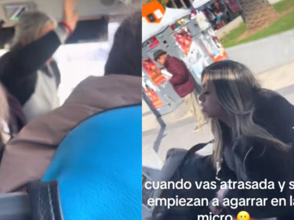 VIDEO: pasajera pidió bajar en lugar no autorizado, golpeó a la conductora y la pelea escaló con empujones